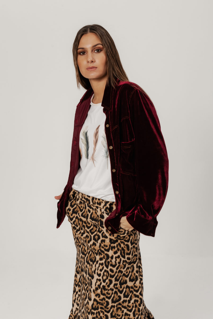 CAMISA TERCIOPELO bordo s