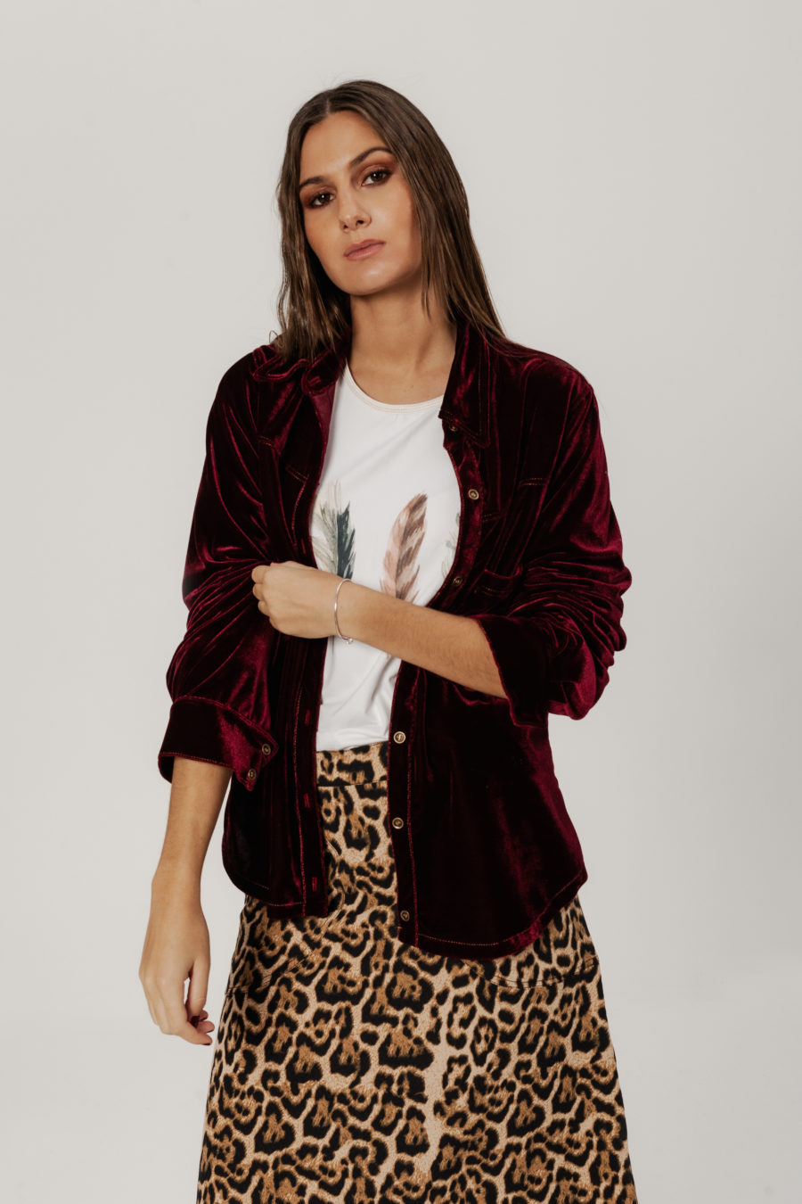 CAMISA TERCIOPELO bordo s