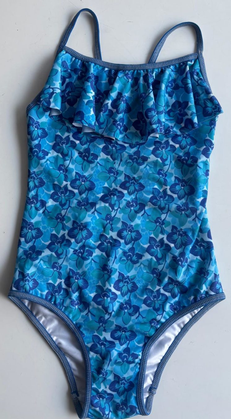 clasico flores turqueza con vol